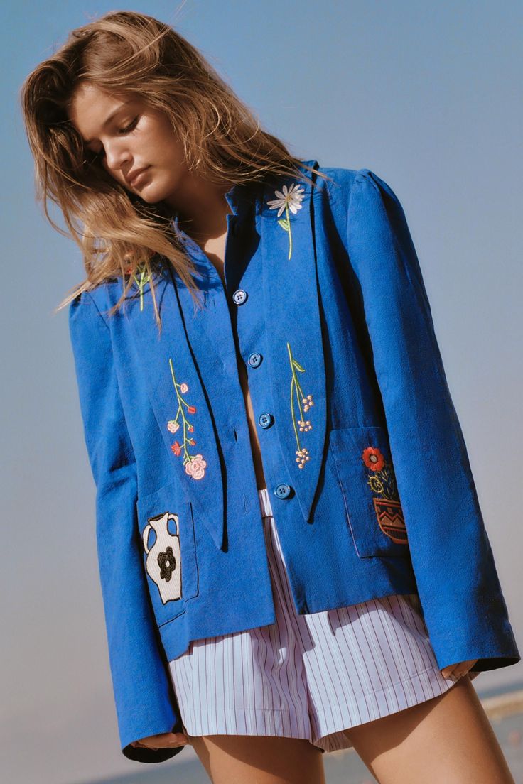 Blue Embro Blazer